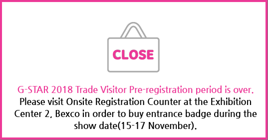 Pre-registration is now closed.